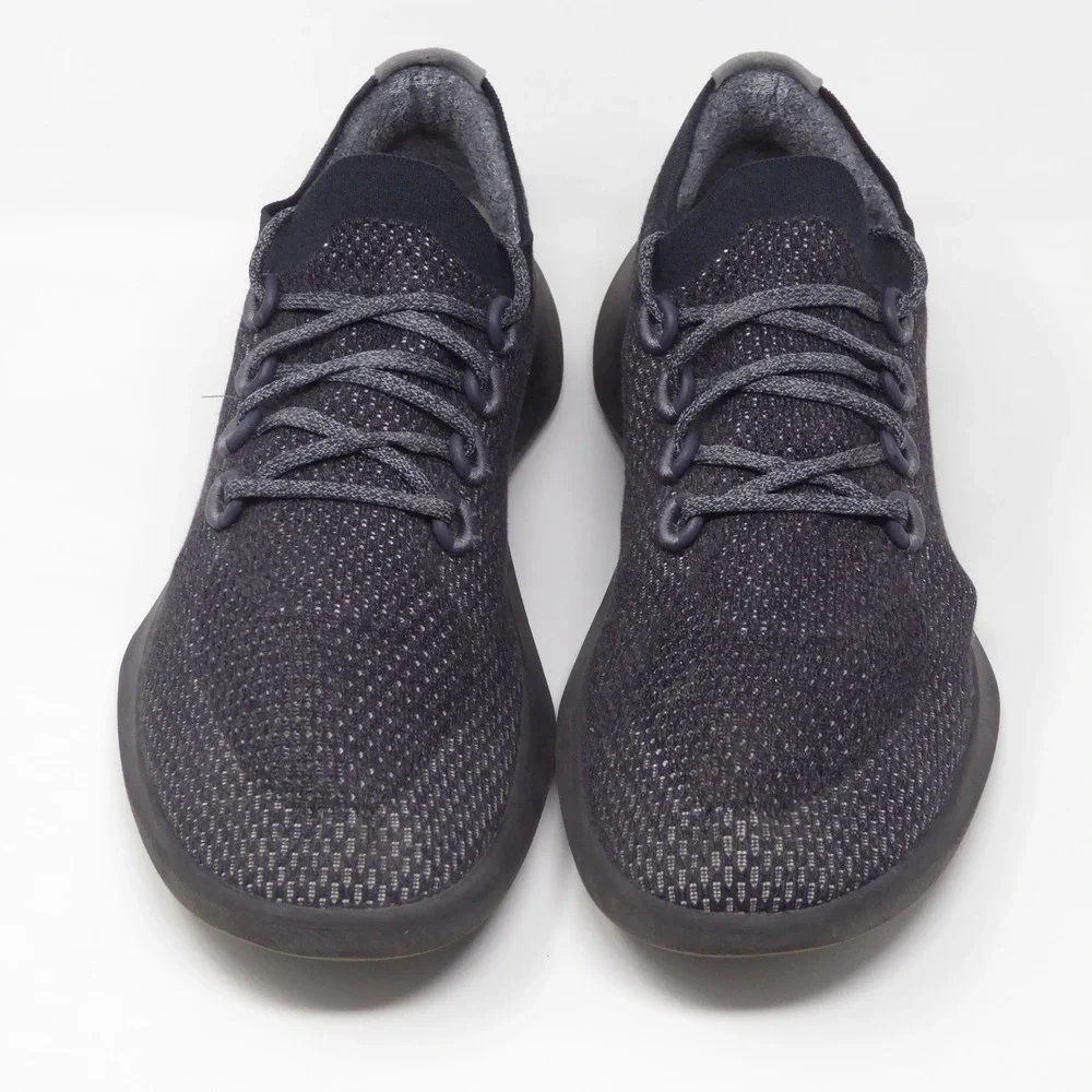 Allbirds Mens Tree Dashers Sneakers Black Low Top Running Shoes Size 14